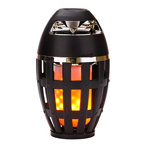 N M Z LED Flame Light Bluetooth Speaker Water Proof D ‘Outdoor Wireless Bluetooth Speaker Portable Speaker Smart Phone Speaker