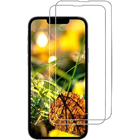 Pack of 2 Tempered Glass Screen Protectors Compatible with iPhone 13 Mini - Case Friendly, Touch Sensitive and Bubble Free Installation Cover