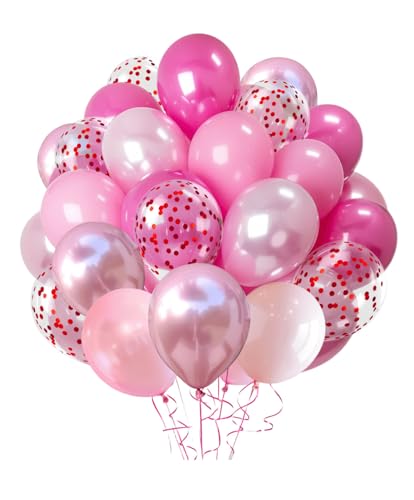 300 Pcs Pink Balloons 12 Inch Different Shades of Pink Party Ball...