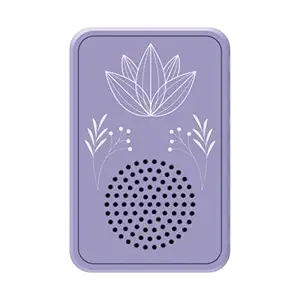 Saregama Carvaan Wellness Plug Play Music Player - Pre-Loaded with 16 Meditation & Wellness Tracks Based on 7 Chakras| Bluetooth Connectivity (Orchid Purple)