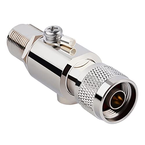 VOANZO Coaxial Lightning Arrester N Male to N Female Lightning Surge Protector 50 Ohm DC 0-6GHz for 3G, 4G, LTE, 5G, GPS etc - Image 4