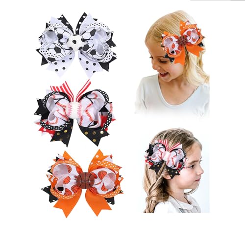 Épingle à cheveux de classe de sport à nœud triple couleur paquet A FJ69