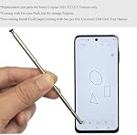 [2pcs Pack de stylos] pour Moto g Stylus (5G) 2022 Stylo de remplacement,XT2215 Stylus Pen pièces de rechange pour Moto-rola Moto G Style (5G) 2022 XT2215 XT2215-1 XT2215-4 6.8 Pouces (bleu d'acier)