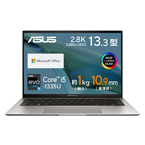 Amazon.co.jp: ASUS ノートパソコン Zenbook S 13 OLED UX5304VA 13.3