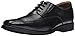 CLARKS Men's Tilden Walk, Black Leather, 10 M US