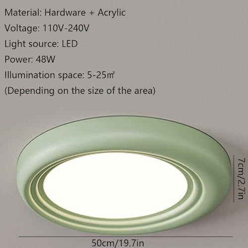Lámpara de techo LED de estilo chino con iluminación regulable para estudio 6