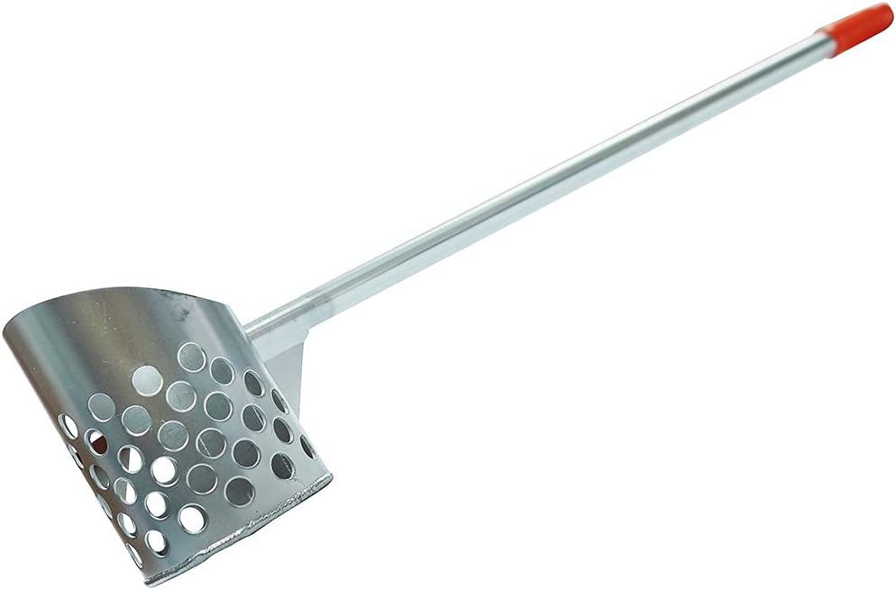 RTG Straight Handle Aluminum Sand Scoop for Metal Detecting RTGstraight