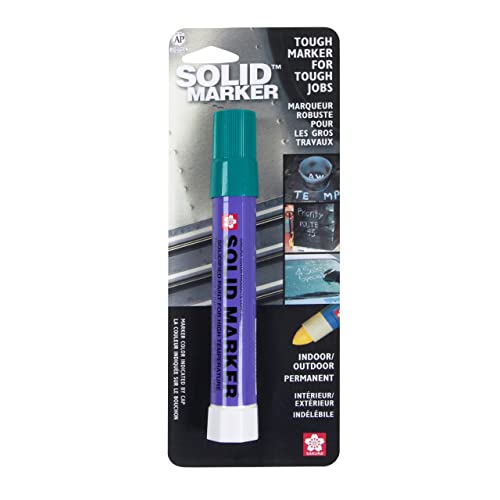 Sakura Solid Paint Markers - Permanent Marker Paint Pens - Window, Wood, & Glass Marker - Green Paint - 1 Pack #TOP12