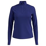 Odlo Damen Glade Longsleeve, Clematis Blue-Placed Print FW19, XXL