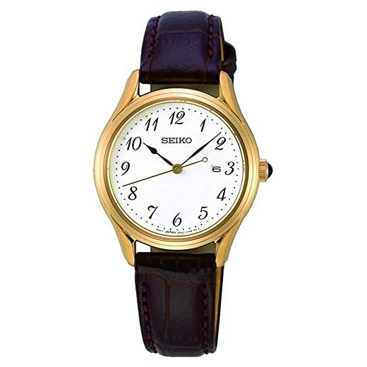 Seiko Neo Classic Quartz White Dial Ladies Watch SUR638
