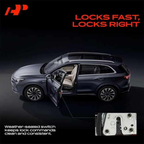Image of A-Premium Door Lock Latch Actuator Compatible with Nissan | for Nissan Titan XD 2016 2017 2018 2019 Crew Cab Pickup - Rear Right Passenger Side, Replace# 82500EZ00C
