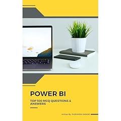 POWER BI : TOP 100 MCQ QUESTIONS & ANSWERS Audiolibro Por Rushikesh Shinde arte de portada