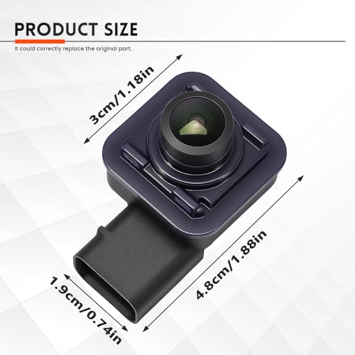 Image of Rear View Backup Camera Compatible with F250 F350 F450 F550 Super Duty 2017-2022 Replace JC3T-19G490-AD JC3T-19G490AD JC3T19G490AD Rear Park Assist Camera Only for 6pin Plugs