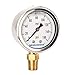 MEASUREMAN RV Water Pressure Regulator Replacement Gauge, 0-160psi, Lead-Free, Glycerin Filled, 2