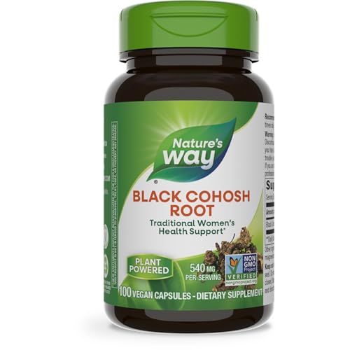 Nature's Way Black Cohosh Root, Traditional Support for Women's Health*,