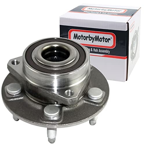 Motorbymotor 513282 Front Rear Wheel Bearing And Hub Assembly With 5 Lugs Fits For Chevrolet Impala Camaro, Cadillac Cts Xts Heavy Duty Wheel Hub Assembly #TOP6
