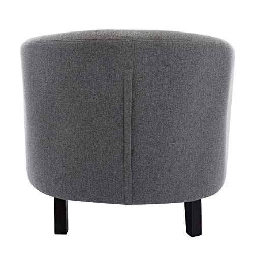 Fanye Upholstered Accent Chair Barrel Armchair & Sofachair, Living Room Deep Seat Leisure Sofa Armchair Single Sofachair For Home Bedroom Apartment Furniture Sets #TOP6