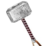 LoGest Halloween Hammer Cosplay - Small and Large Available Lightweight PU Foam Hammer - Perfect Replica with Textured Detailing - Ideal Costume Prop for Dress-up Great Gift for Birthday (Small)