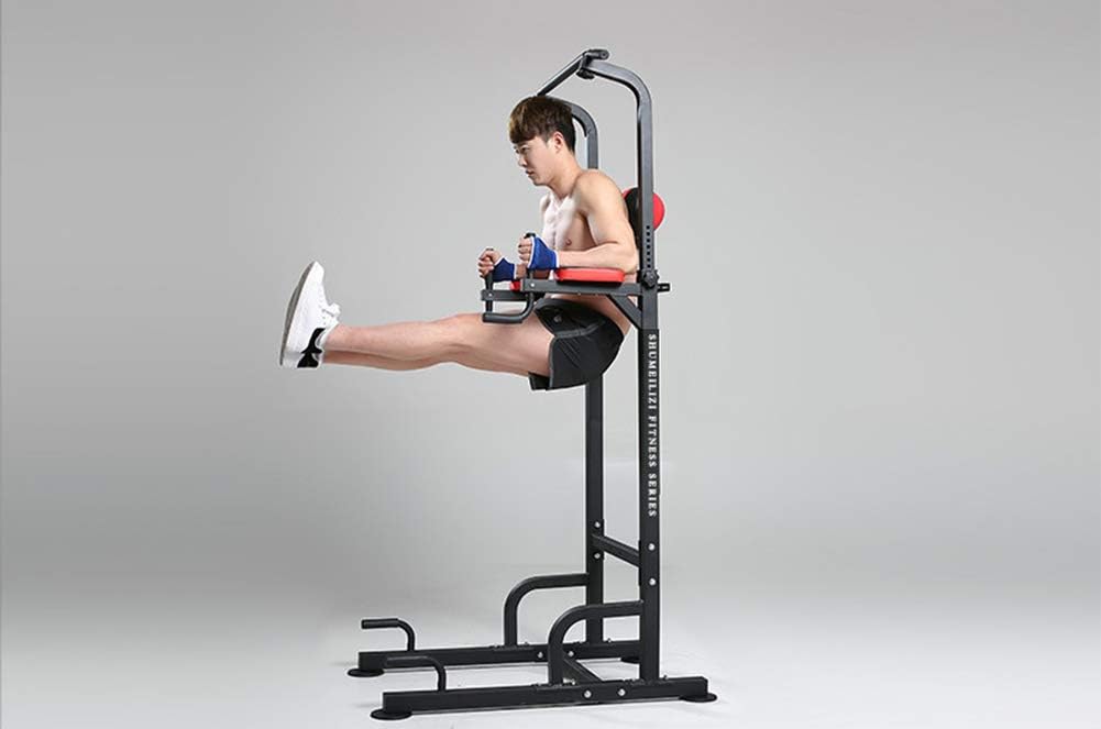 Amuahua 屋内 家庭用 多機能 調節可能 シングルパラレルバー ボクシング ボディリフト 仰向けボード付き (標準)