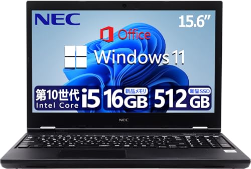 �y�����ςݕi�z �yCPU:��10����Core-i5����+�e���L�[�t���zNEC VK�V���[�Y ��MS & Office2019&�ŐVWindows11 Pro/15.6�C���`/WiFi/HDMI/�����p�t�H�[�}���X/�m�[�g�p�\�R�� (5)��10����Core-