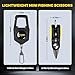 ARCPRO Titanium Fishing Line Cutter, 3-in-1 Fishing Scissors Saltwater Ready Set with Retractable Zinger & Thick Microfiber Towel, One-Hand Operation Anti-Rust Compact Braid Scissors & Gear