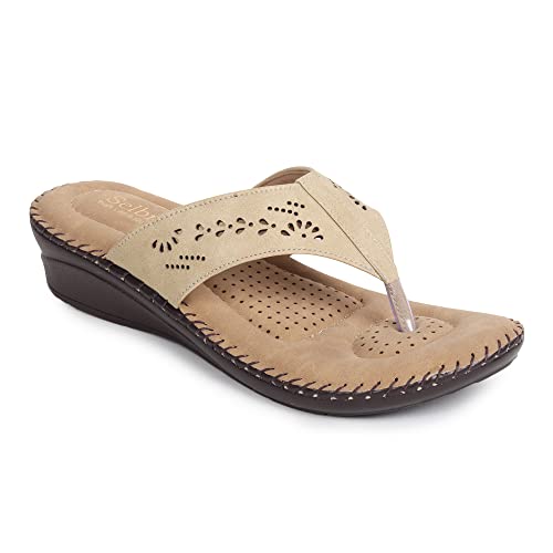 Image of SELBRO Soft doctor Slippers for Women || Orthopedic footwear for Women with extra cushion DR-32
