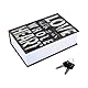 Diversion Book Secret Safe 2 Keys Kleiner versteckter Safe Sicherheitsbox Tragbarer Wörterbuch-Lock-Box Safe für Bargeld, Schmuck, Reisepass und andere Wertsachen, Wörterbuch Geheime Safe Can (LOVE)