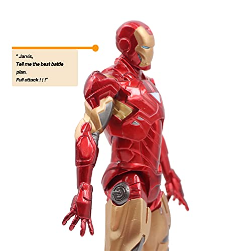 Superhero Action Figures Of Pvc 9-Inch Toy Bend And Flexible Figure Collectible Model Gift (Red) #TOP3