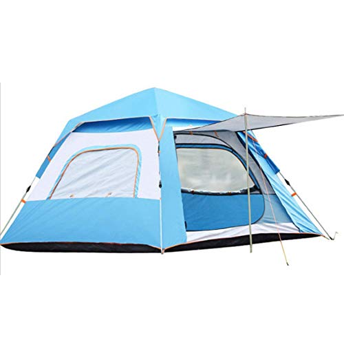 Tente pop-up imperméable 3-4 personnes avec protection UV pour camping et pêche