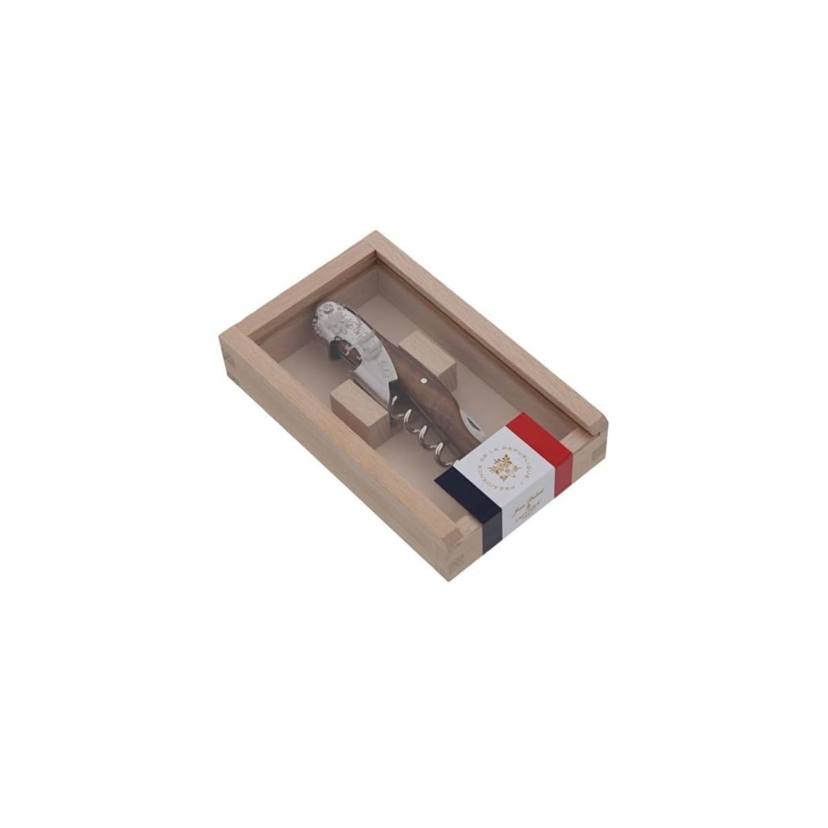 Coffret Bois Tire-bouchon Sommelier Noir - L0013850D14345