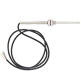 Longitud de cable：1m Otomatico Ds18b20 roscado 1/2 3/4 1/4 Pulgada m12x1mm m10x1.5mm sonda de Temperatura ds18b20 con Vaina INOX Termopozo 30 50 100 150 200 300 400 500 mm (m10 x 1.5mm, 150mm)