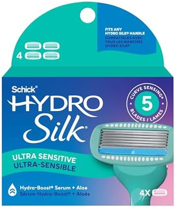 Sensitive 5-Blade Womens Razor Refills, 4 ct