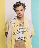 Harry Styles - Reproduction (RP), Preprint (PP) Signed Autograph Autographed Photo Photograph Print (11 x14 inches), Harry Styles, One Direction