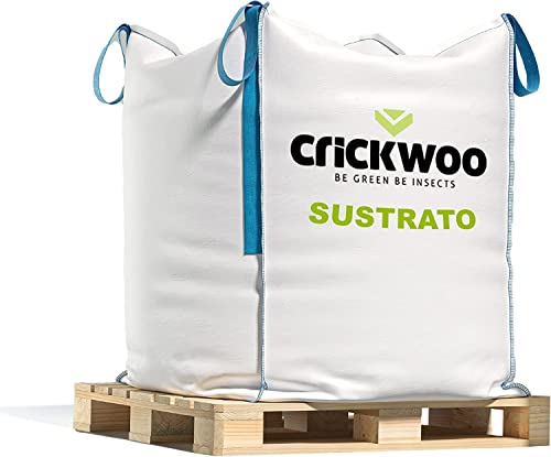 CRICKWOO - Sustrato Turba Enrriquecido con Humus de Lombriz. Saca Big-Bag 1m3 - 1000L (30% Humus de Lombriz y 70% Turba del Báltico) Cover