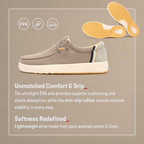 PITAS Men's Cana Slip-On Boat Shoes | Casual Loafers for Men | Comfortable & Lightweight Slip On Shoes4