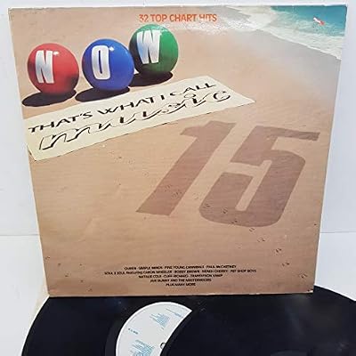 QUEEN, STEVIE NICKS, PAUL MCCARTNEY, CLIFF RICHARD, BOBBY BROWN, DE LA SOUL AND MORE - Now That's What I Call Music 15, 2x12 inch LP, COMP. Blue label with white font/white label with blue font