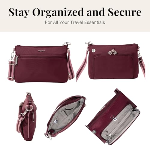 Image of Baggallini Securtex Anti-Theft Memento Crossbody