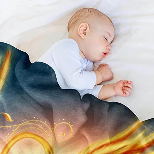Couverture microfibre 150x200 Magic Firebird douce pour lit et canapé - 7