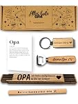 Presentix – Presentix® Opa Geschenkset (Flaschenöffner, Zollstock, Bleis