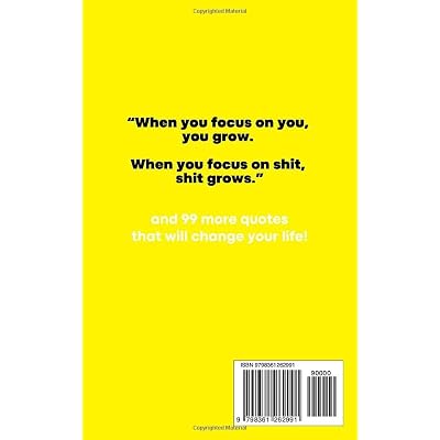 100 Quotes That Will Change Your life Paperback Large Print, November 3, 2022