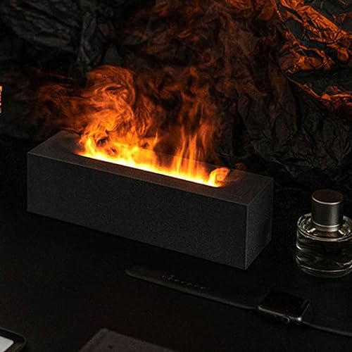 Difusor aromático eléctrico Nordic Mist con luz llama miniatura 7