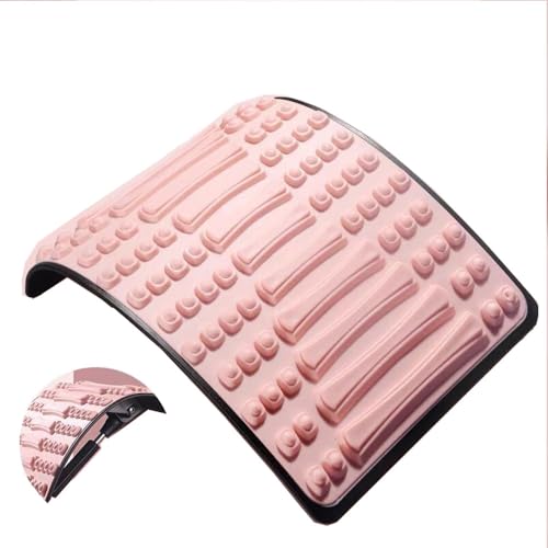 YUDOLL 腰リラクサー ストレッチャー ヨガ エクステンション 補助 背中 腰 頸マッサージ 高さ調整 自宅 腰ケア枕