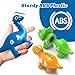 Edumoteso 26PCS Dinosaur Alphabet Learning Toys for 18M+, Montessori Educational Toys for 3 4 5 Year Old, Toddlers Preschool Activities Fine Motor Toys for Boys, Double Sided ABC Matching Game