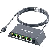 Starlink Gen3/Mini Ethernet Adapter(2M) with 4 RJ45 Ports,Multi Ports Starlink Ethernet Adapter w...