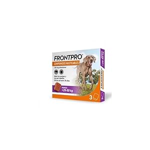 Antiparasitaire à croquer pour Chiens de 25 à 50 kg FRONTPRO