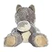 Aurora® Responsibly Made Eco Nation™ Eco Softies™ Wolf Stuffed Animal - Ideal for Playtime Adventures - Perfect for Birthdays or Just Because - Gray 9 Inches