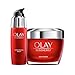 Olay Regenerist Set: Olay Regenerist Ultra Straffendes Vitamin Serum 50ml + Olay Regenerist Tagespflege 50ml, Mit Amino-Peptiden Und Vitamin B3, Gesichtspflege