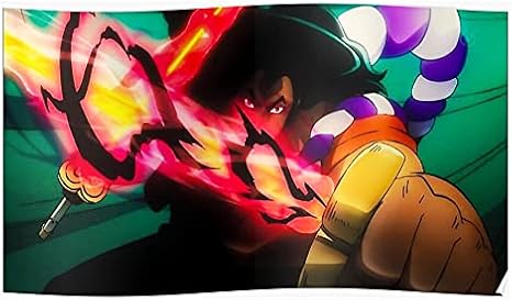 Amazon Com 4 Straw Snakeman Luffy And Wano Enma Ryuo Anime Roronoa One White New Black No Manga Hat Oden Piece D Zoro Shusui Sword Monkey Mugiwara Gear Unique Design For Home Decoration