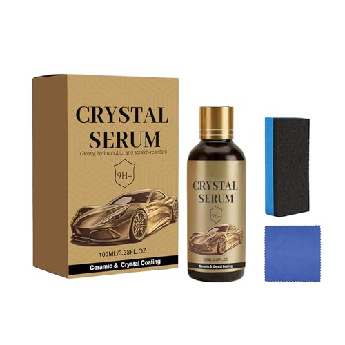 Graphene Ceramic Coating for PTZ Crystal Serum Cars, 9H Graphene Coating for Auto Car Detailing, Coat Restore for Paint, Glass & Wheel 1pcs