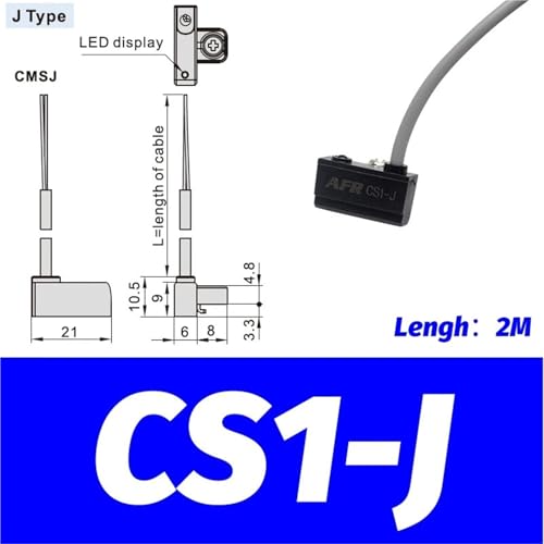 Sensor magnético D-M9N para posicionamiento preciso de cilindro de aire 3
